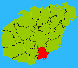 Линшуй-Лиский автономный уезд на карте