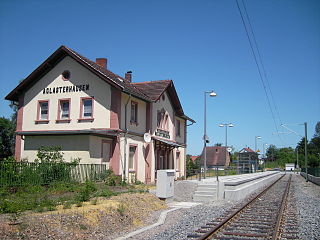 <span class="mw-page-title-main">Aglasterhausen station</span>