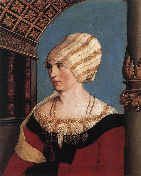 File:Hans Holbein d. J. - Portrait of Dorothea Meyer, née Kannengiesser - WGA11488.jpg
