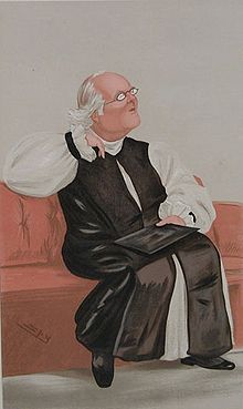 "Carlisle", Goodwin as caricatured by Spy (Leslie Ward) in Vanity Fair, March 1888 Harvey Goodwin Vanity Fair 17 March 1888.jpg