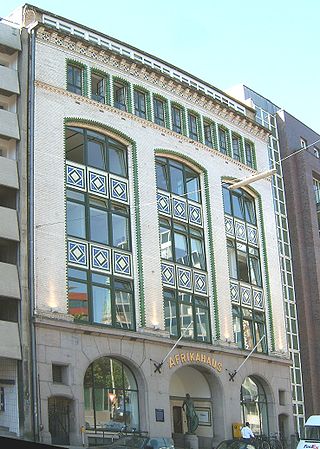 <span class="mw-page-title-main">Afrikahaus (Hamburg)</span> Office building in Hamburg, Germany