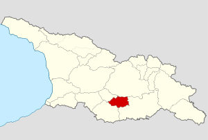 Historical Trialeti in modern international borders of Georgia.svg