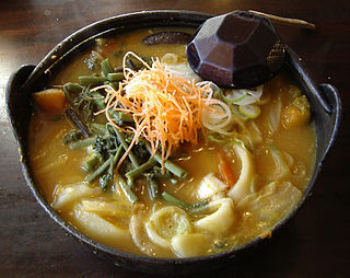 <span class="mw-page-title-main">Hōtō</span> Japanese noodle soup dish