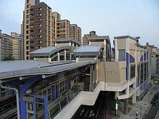 <span class="mw-page-title-main">Huzhou metro station</span> Metro station in Taipei, Taiwan
