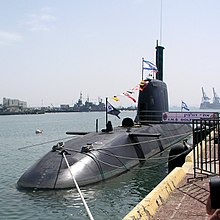 A German-made Dolphin class submarine I.n.s. dolfin-03.JPG
