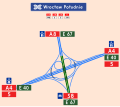 Vorschaubild für Autobahnknoten Wrocław-Południe