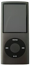 4th generation iPod Nano (black model pictured).