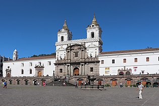 Samostanska cerkev San Francisco, Quito, Ekvador