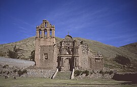Iglesia de Santa Cruz de Jerusalén, Juli, Peru, 1995..jpg
