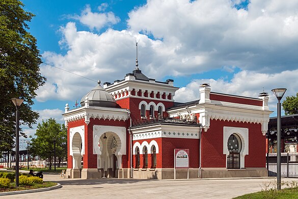 104. Императорский железнодорожный павильон на Николаевской железной дороге, Москва Автор — Mike1979 Russia