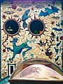 Closeup of Boscarino detailed mosaic art