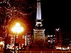 Monument Circle in Indianapolis—a city full of monumental memorials