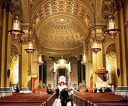 Interior of the Cathedral of Saints Peter and Paul