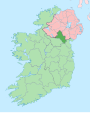 Irlandiya orolining joylashuvi xaritasi Monaghan.svg