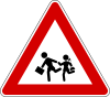 Italian traffic signs - bambini.svg