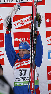 Ivan Tcherezov Russian biathlete