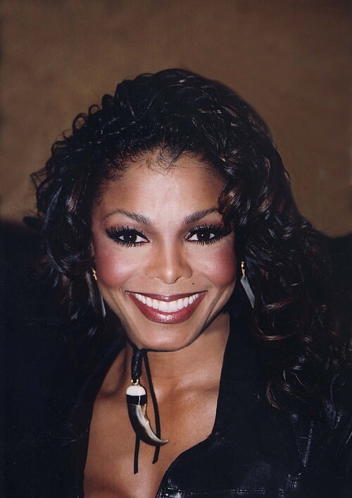 Jackson (pictured in 2002) was dubbed "Queen of Radio" after "All for You" was added to every pop, rhythmic, and urban radio format in its first week.