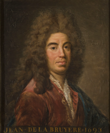 Painting of Bruyère attributed to Nicolas de Largillière