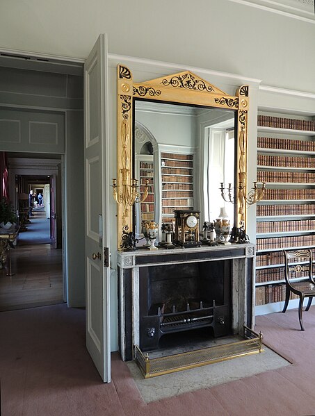 File:John Soane fireplace, book room, Wimpole Hall, Cambridgeshire (8858432233).jpg