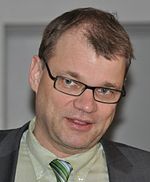 Parteivorsitzender Juha Sipilä