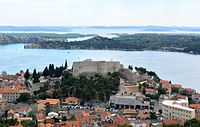 Miniatyrbild för Sankt Mikaels fästning, Šibenik