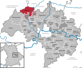 Kaart van Kallmünz