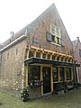 Kanisstraat 1, zeer waarschijnlijk het oudste huis van Alkmaar, gebouwd rond 1540.