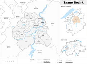 Map of Saane District