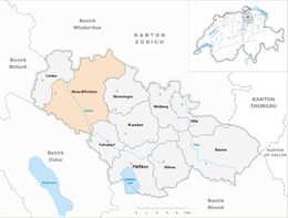 Illnau-Effretikon – Mappa