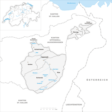 Distrikter am Kanton Appenzell-Innerrhoden