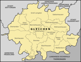 Gelliehausen elhelyezkedése