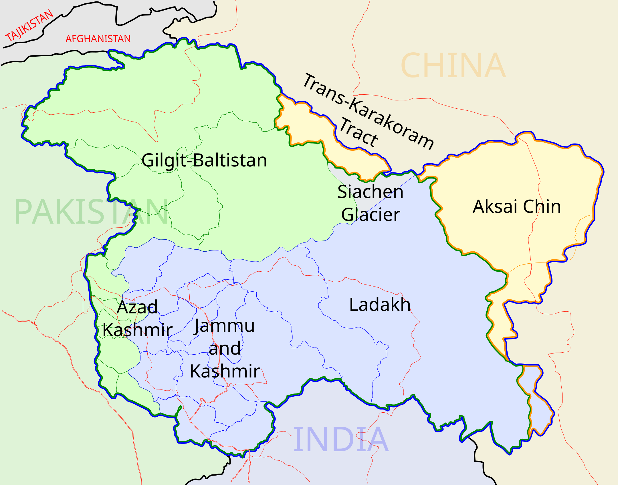  Kashmir map  svg