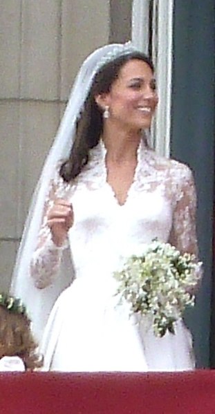 File:Kate Middleton in bridal gown.jpg