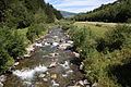 de weg langs de Lieser ten zuiden van Rennweg am Katschberg