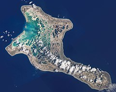 Nearly half the area of Kiritimati is covered with lagoons, some freshwater and some seawater