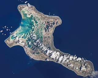 Kiritimati Atoll in Line Islands, Kiribati