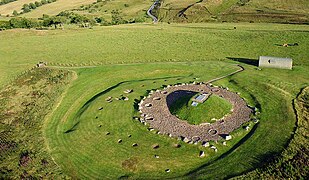 File:A small hillock with a cairn - geograph.org.uk - 2549337.jpg