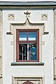 Klagenfurt Viktring Stift Prälatur 2. Stock westseitiges Erkerfenster 31052022 9391.jpg