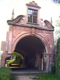 Abbey portal on the abbey building Klosterportal.jpg