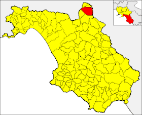 Localização do Laviano