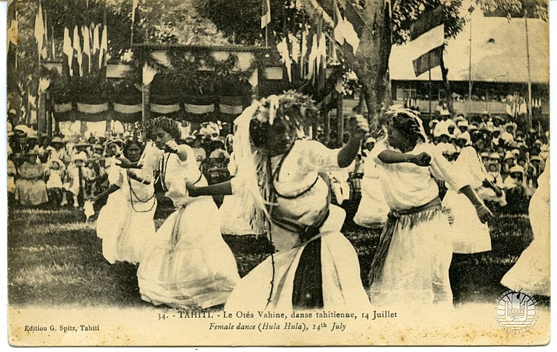 File:Le Otéa Vahine, danse tahitienne, 14 Juillet.jpg