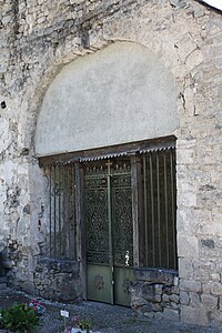 Portail de la chapelle de Trein d'Ustou.