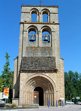 Le Vigen - Eglise Saint Mathurin - Façade.JPG