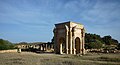 Leptis Magna - Triumphbogen des Septimius Severus 203 n.  Chr..jpg