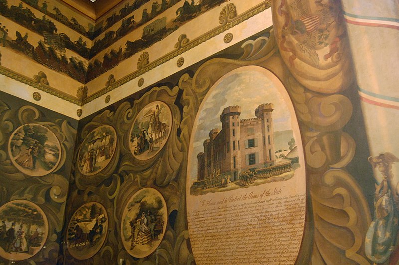 File:Lobby murals at the Arsenal (4002496549).jpg