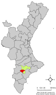 Localització de Castalla respecte el País Valencià.png