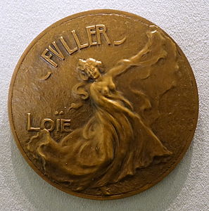 Loïe Fuller Medalenn, arem, 1900