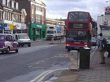 Metroline Plaxton President bodied Volvo B7TL at Edgware in August 2008 London Buses route 113 Edgware.jpg