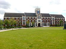Hazlerigg Building at the Loughborough University Loughborough University buildings 4.jpg