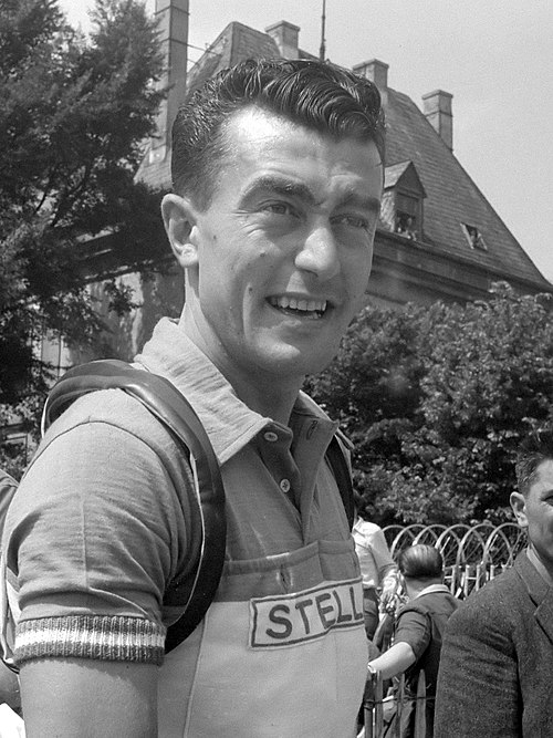 Louison Bobet (pictured in 1951), winner of the general classification